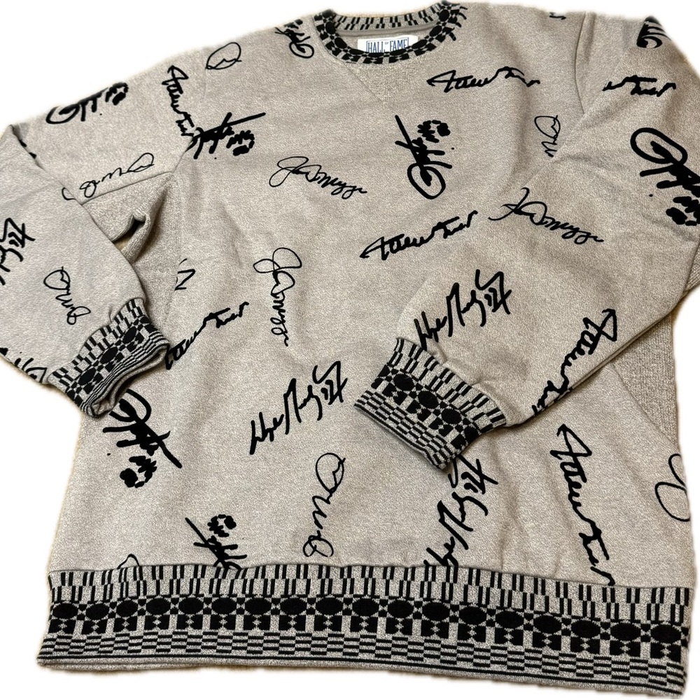 Hall of Fame baseball legends sweatshirt size M